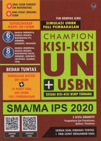 Image of Champion Kisi-Kisi UN+USBN SMA/MA IPS 2020