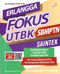 Image of Erlangga Fokus UTBK SBMPTN SAINTEK