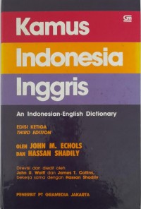 Image of Kamus Indonesia-Inggris