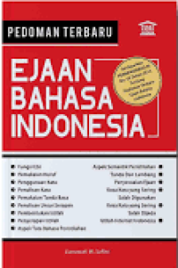 Image of Pedoman terbaru ejaan bahasa Indonesia